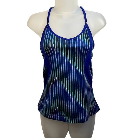 FILA Sport Tank Top Womens XS Racerback Stretchy Workout Training Gym Activewear - Picture 1 of 7